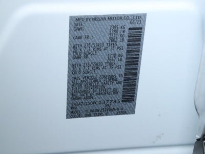 2023 Nissan Murano SL Moonroof Package AWD