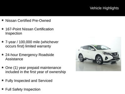 2023 Nissan Murano SL Moonroof Package AWD