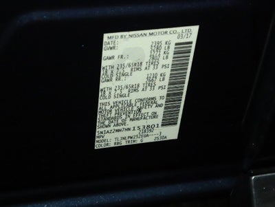 2017 Nissan Murano S AWD