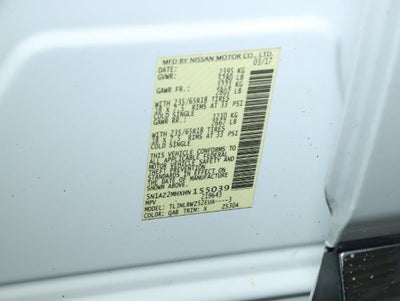 2017 Nissan Murano SL AWD