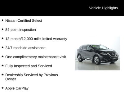 2019 Nissan Murano SL Technology AWD