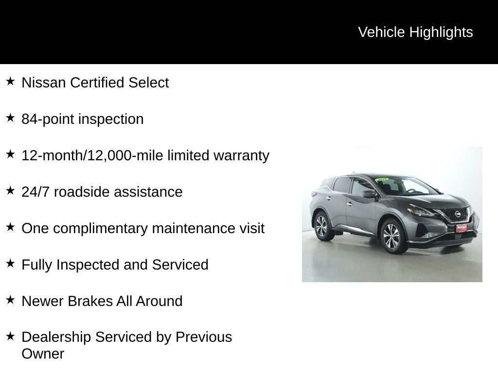 2019 Nissan Murano S AWD