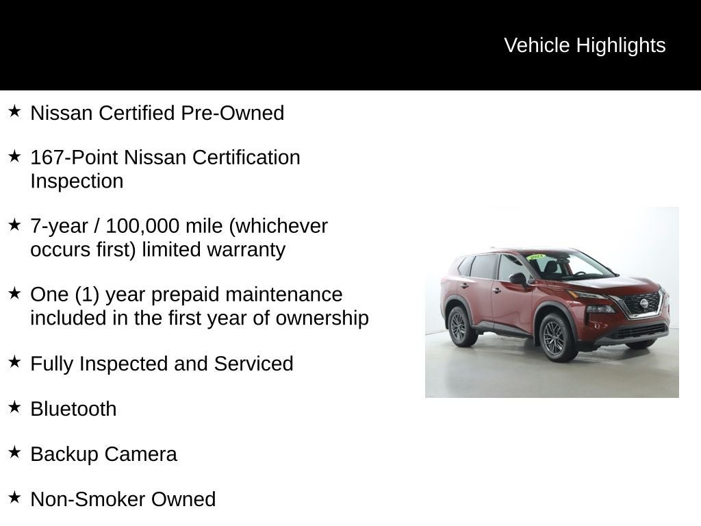 2023 Nissan Rogue S AWD