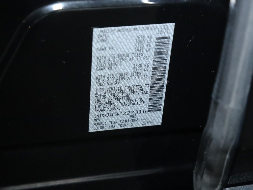 2022 Nissan Pathfinder S AWD