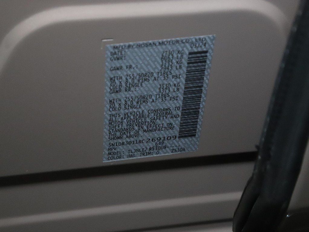 2024 Nissan Pathfinder Platinum AWD