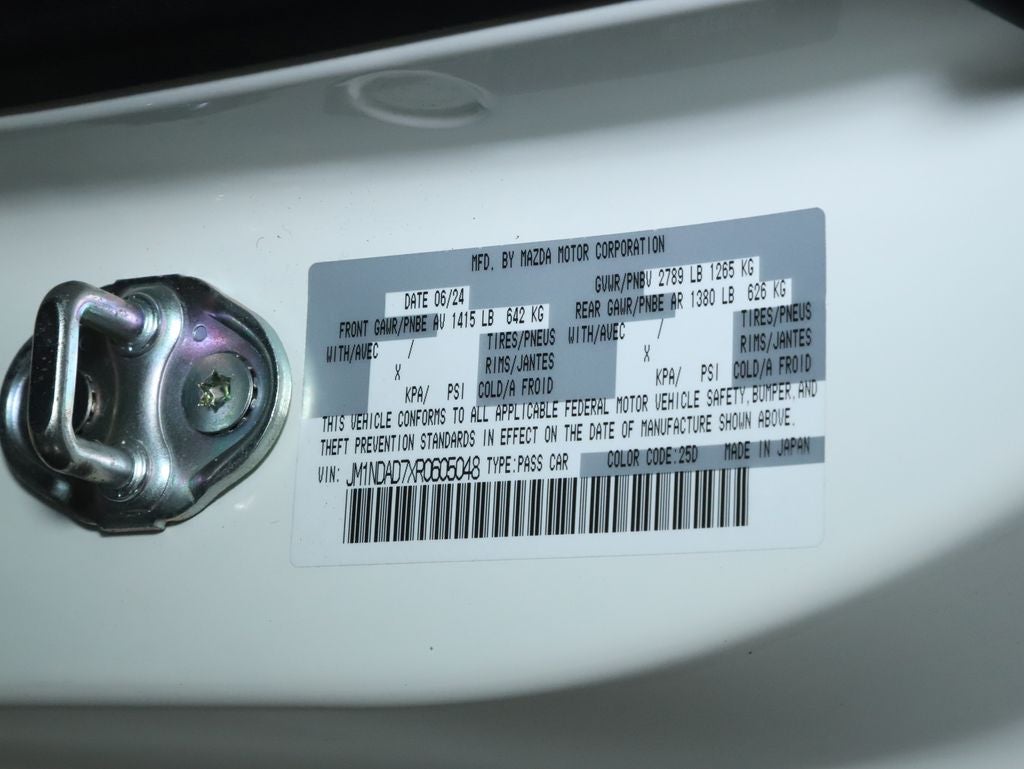 2024 Mazda Mazda MX-5 Miata Grand Touring