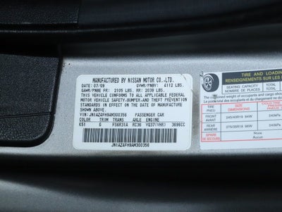 2010 Nissan 370Z Base Roadster 6-speed