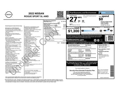 2022 Nissan Rogue Sport SL Premium AWD