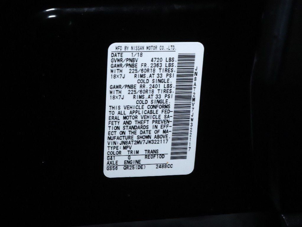 2018 Nissan Rogue SL AWD
