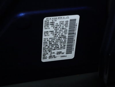 2018 Nissan Rogue SL Premium Platinum AWD