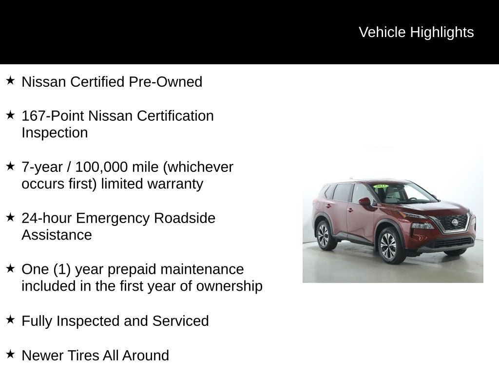 2023 Nissan Rogue SV AWD