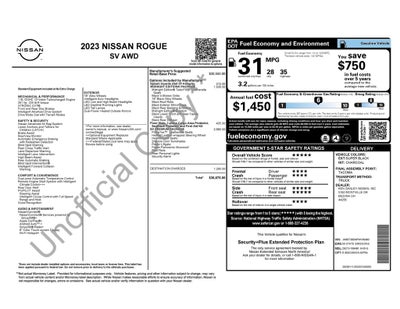 2023 Nissan Rogue SV Premium Midnight Edition AWD