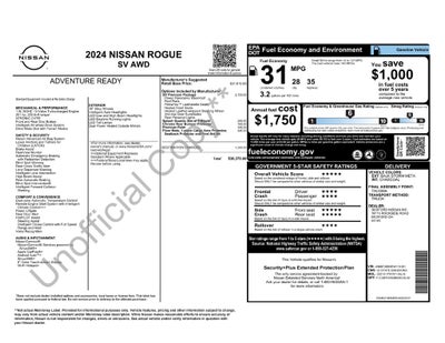 2024 Nissan Rogue SV Premium AWD