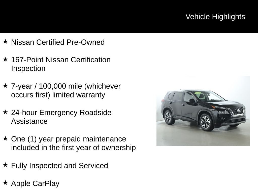 2023 Nissan Rogue SV AWD