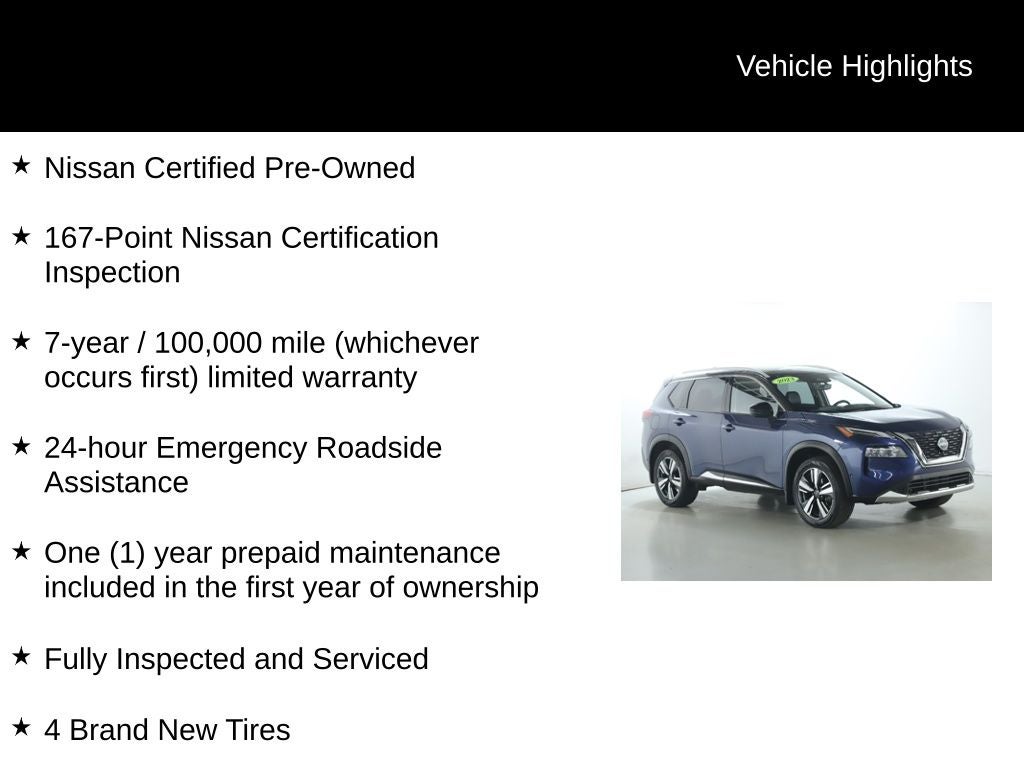 2023 Nissan Rogue Platinum Premium AWD