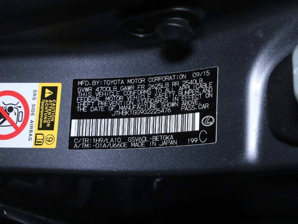 2016 Lexus ES 350