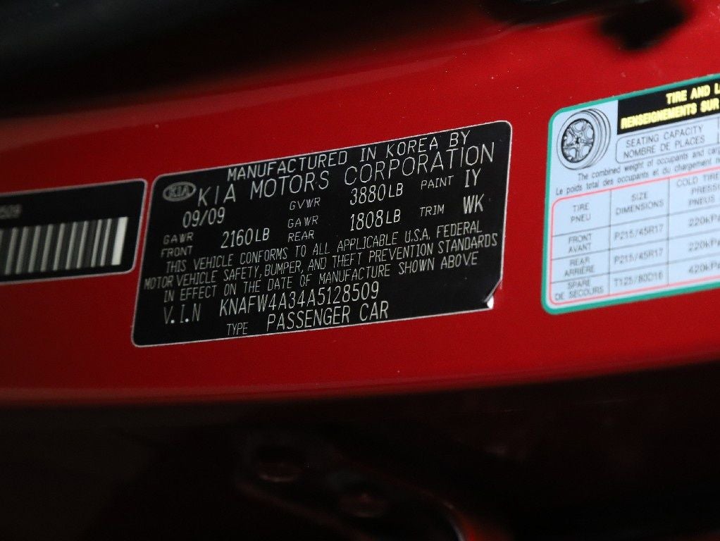 2010 Kia Forte SX 6-Speed