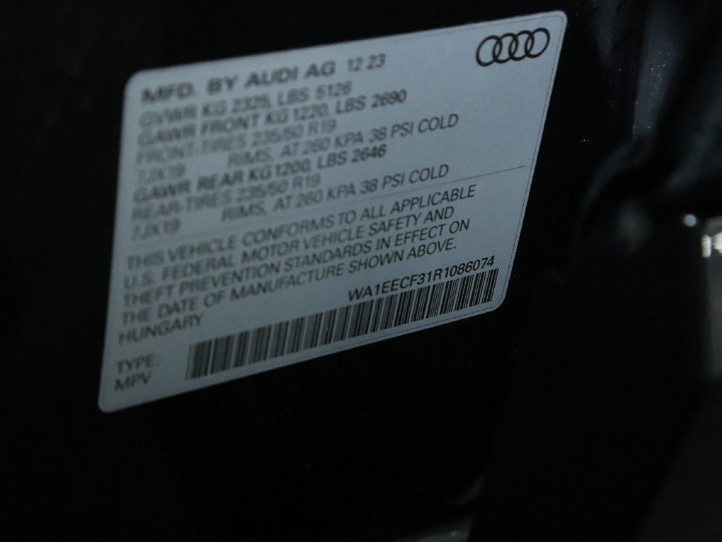 2024 Audi Q3 Premium Plus S Line quattro