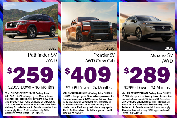 Lease Specials
