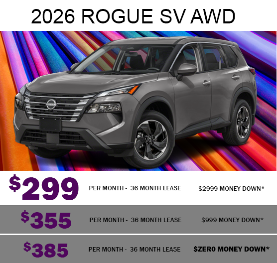 2026 Rogue SV AWD