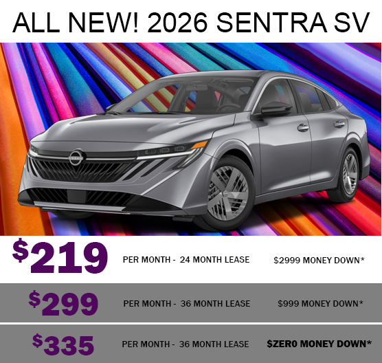 ALL NEW! 2026 Sentra SV