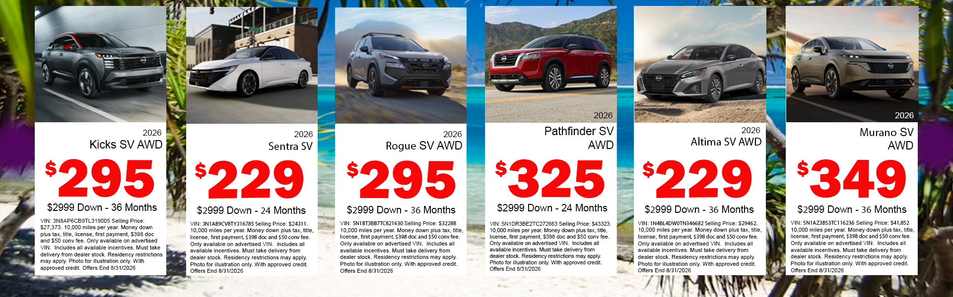 July Lease Deals