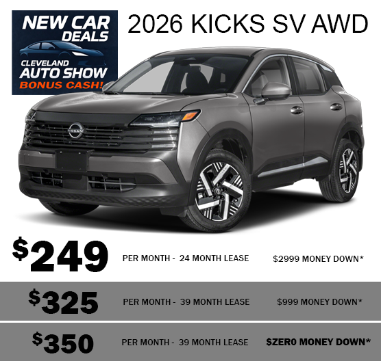 2026 Kicks SV AWD