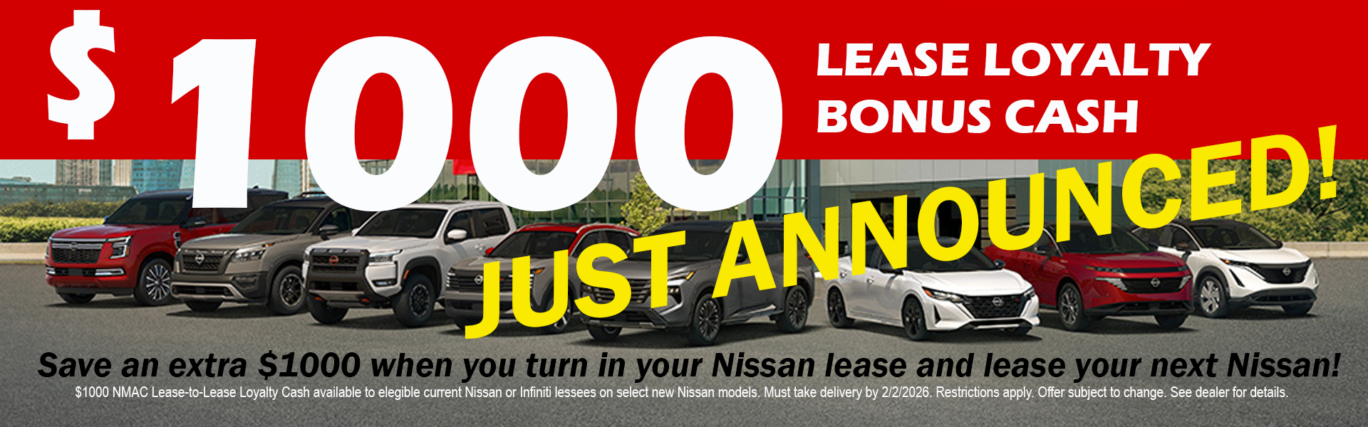 Lease Special Loyalty