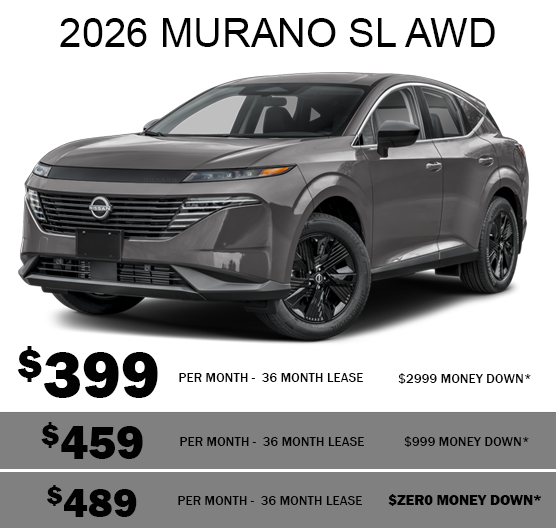 LOADED! 2026 Murano SL AWD