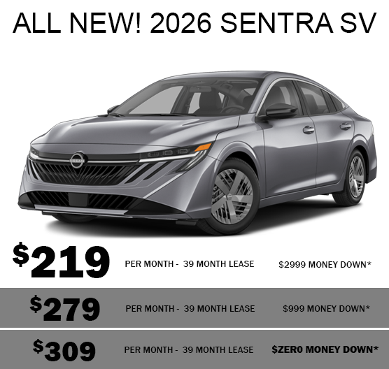 ALL NEW! 2026 Sentra SV