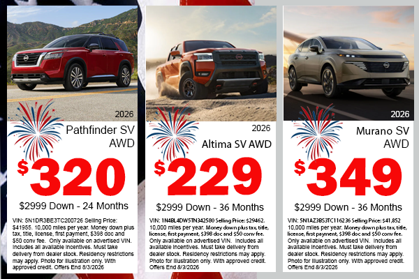 Lease Specials