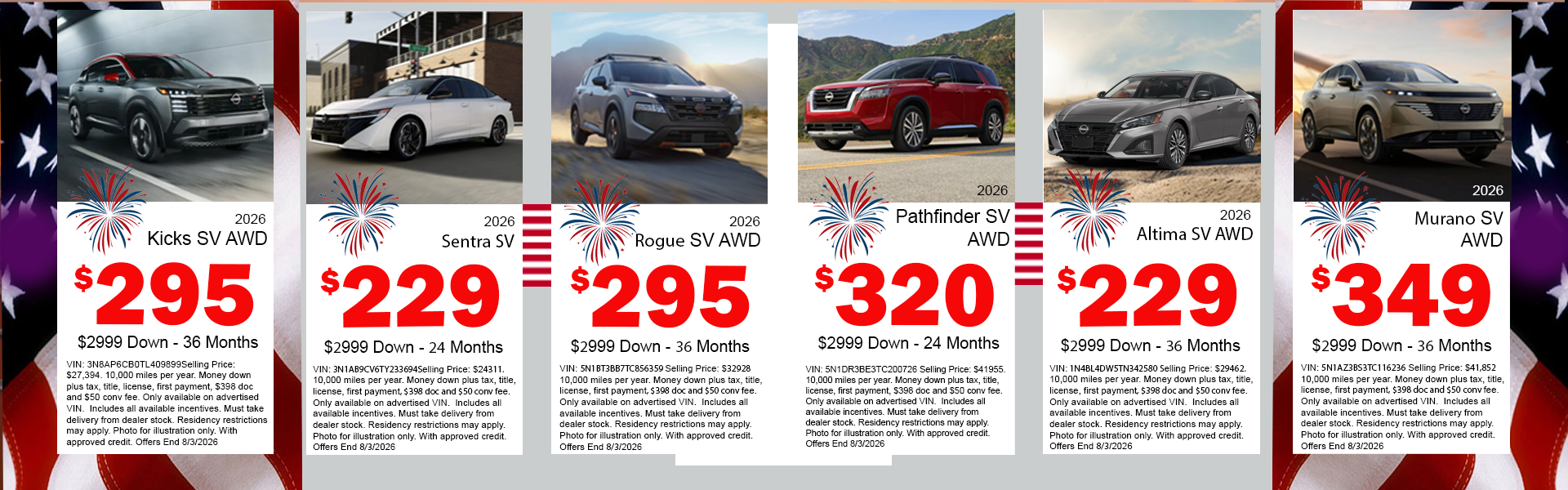 July Lease Deals