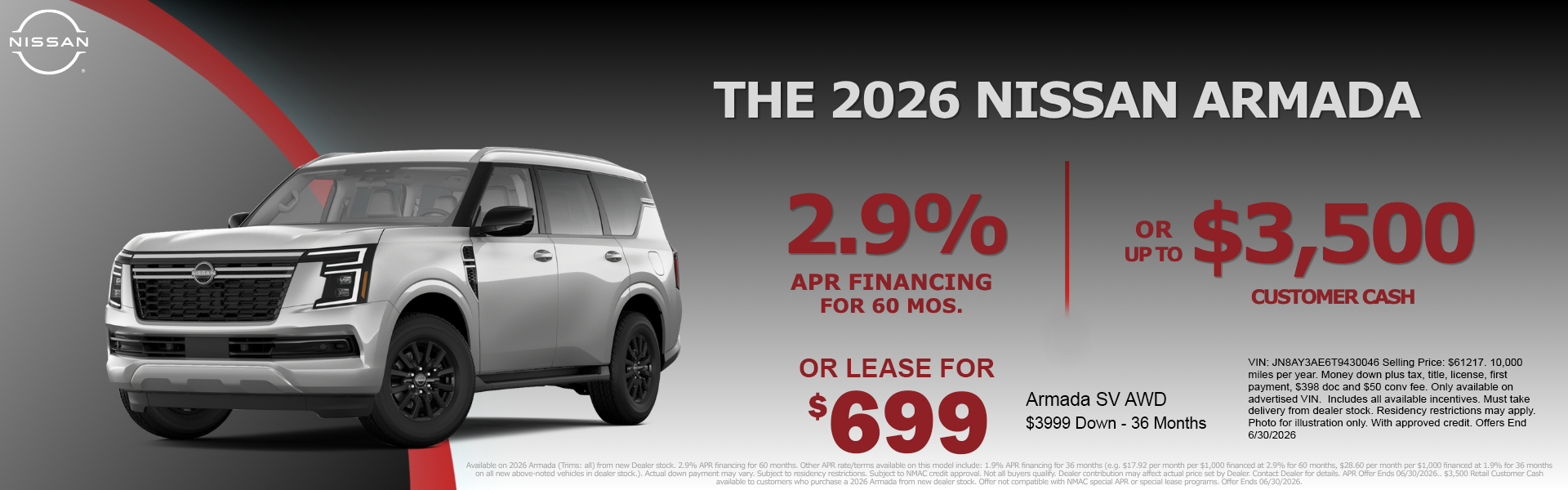 June Armada Lease