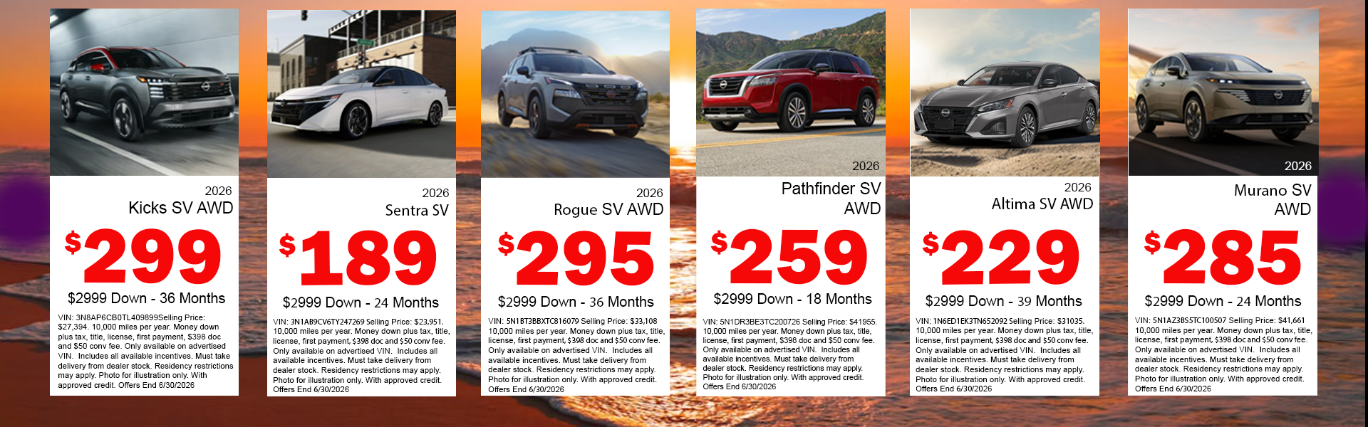 June Lease Specials