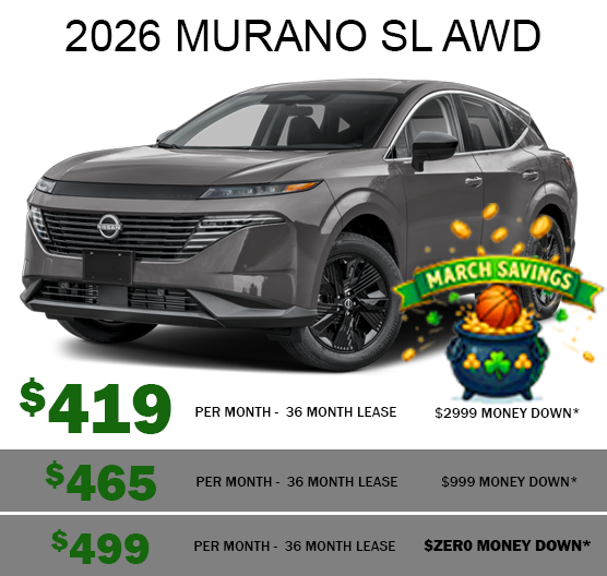 LOADED! 2026 Murano SL AWD