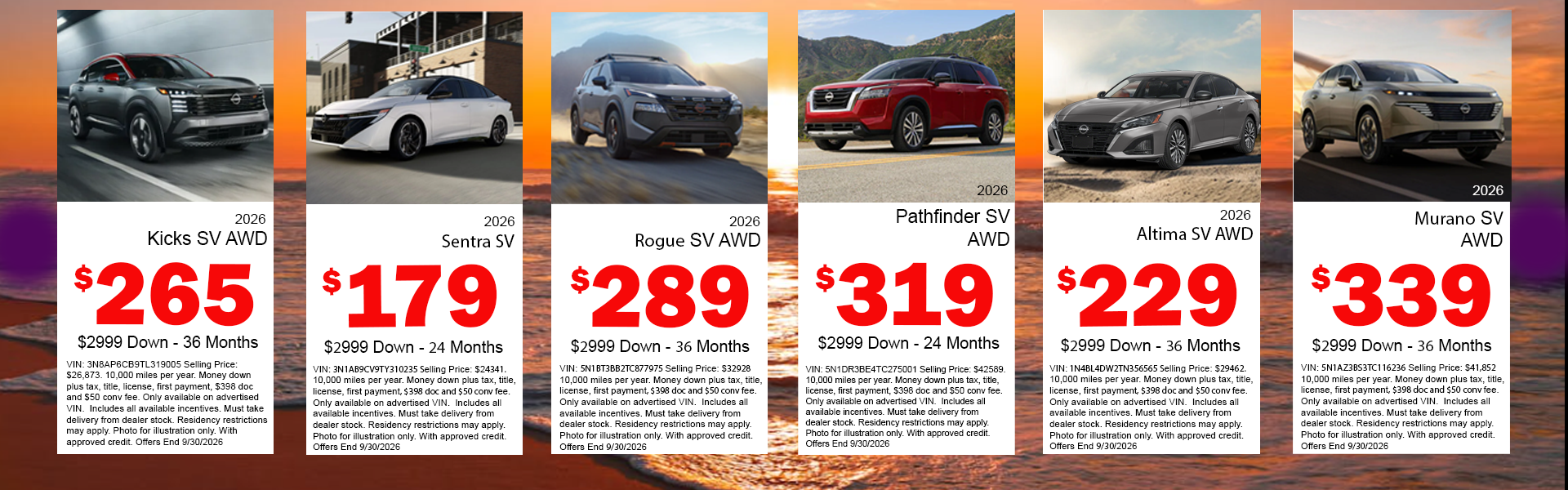 September Lease Deals