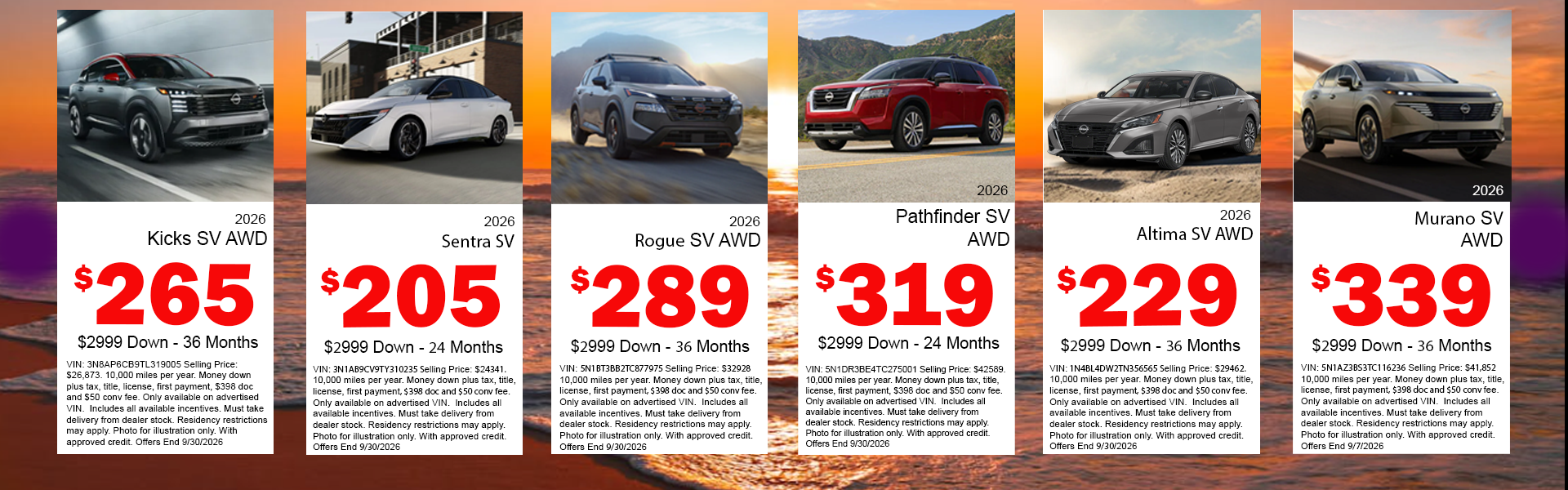 September Lease Deals