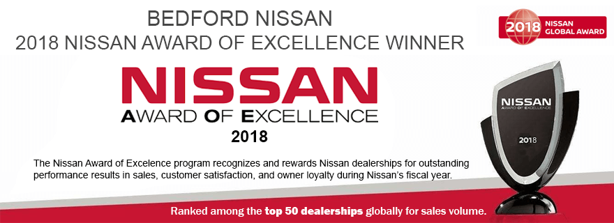 Bedford Nissan Award of Excellence