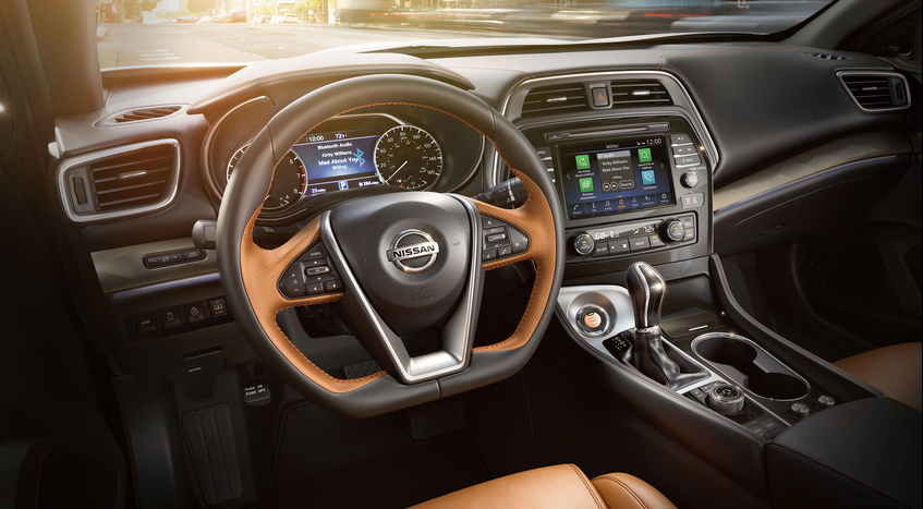 2020 Nissan Maxima Interior near Cleveland, OH 